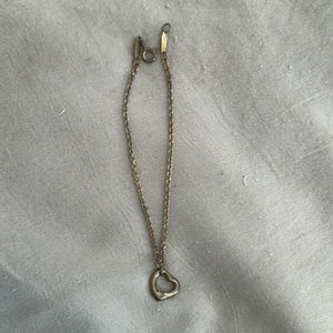 Tiffany & co. Elsa Perreti open heart pendant